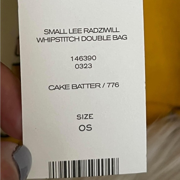 💰SOLD - 146390 - Tory Burch Small Lee Radziwill Whipstitch Double Bag - Picture 13 of 16